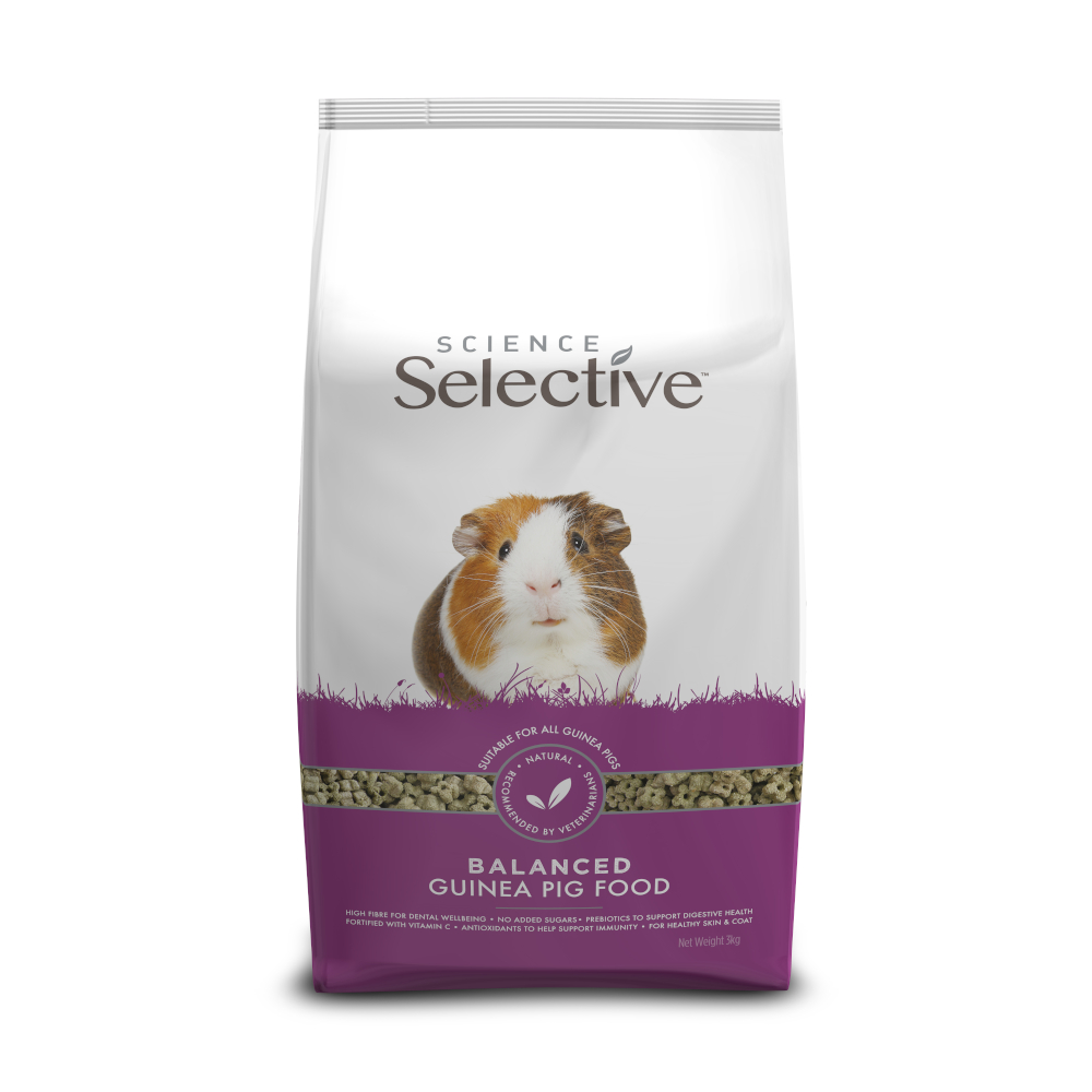 Science Selective Meerschweinchenfutter - Sparpaket: 2 x 3 kg Science Selective Meerschweinchenfutter - Sparpaket: 2 x 3 kg von Science Selective