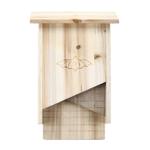 Fledermaus-Kammerhaus für den Außenbereich, Hängeart, Kammerbox, Hängeart für Garten, Hof, einfach für Fledermaus zu landen, Fledermaus-Puzzle von Scnvsi