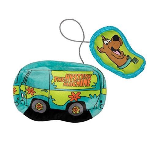 Scooby-Doo for Pets Mystery Machine Burrow Hundespielzeug aus Stoff | Versteckspielzeug für alle Hunde, interaktives und lustiges Hundespielzeug | weiches Hundespielzeug in Blau, Grün, Orange und von Scooby-Doo!