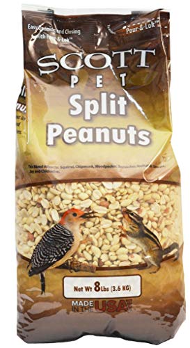 Scott Pet Peanuts Split Whole No Shell 8Lb von Scott Pet est 1975