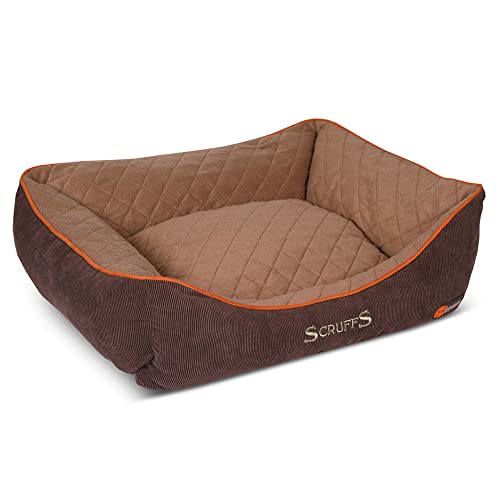 Scruffs 5060143677274 677274 Hunde Thermal Box Bett, L, braun von Scruffs