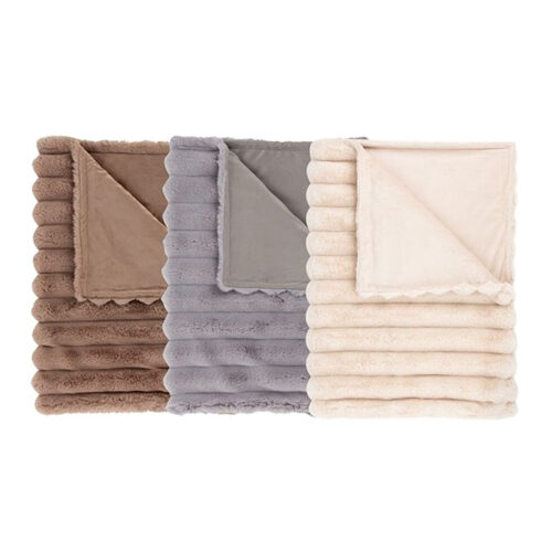 Scruffs Aspen-Decke - Creme von Scruffs