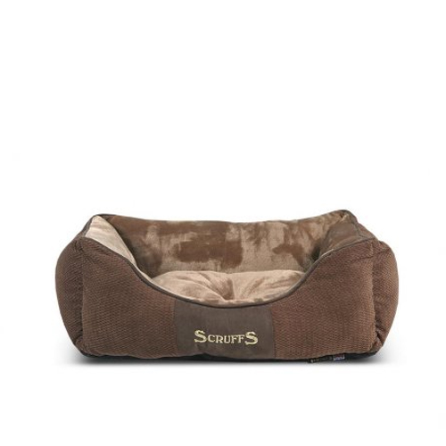 Scruffs Chester Box Bed - Chocolate (Braun) - L von Scruffs