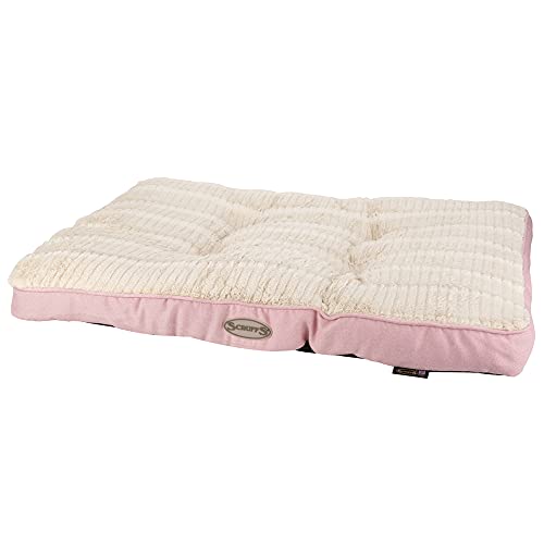 Scruffs Ellen Dog Mattress - Grey/Pink/Tan - M/L von Scruffs