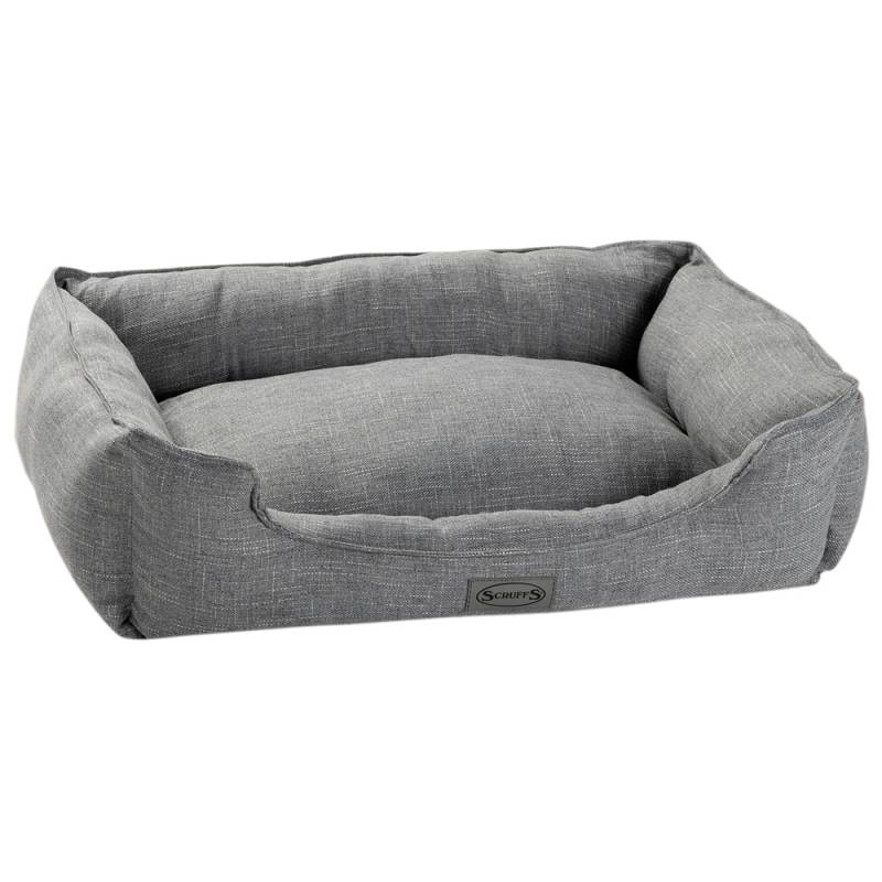 Scruffs Hundebett Manhattan dark grey, Gr. L, Maße: ca. 75 x 60 cm von Scruffs