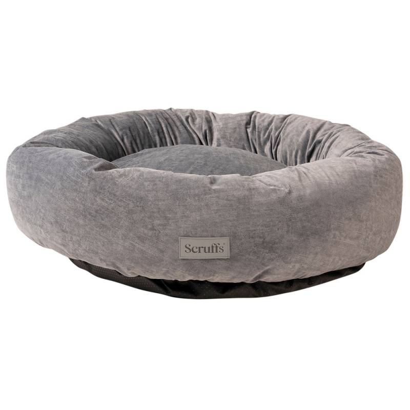 Scruffs Hundekissen Oslo Ring Bed stone grey, Gr. XXL, Außenmaße: ca. 83 cm von Scruffs