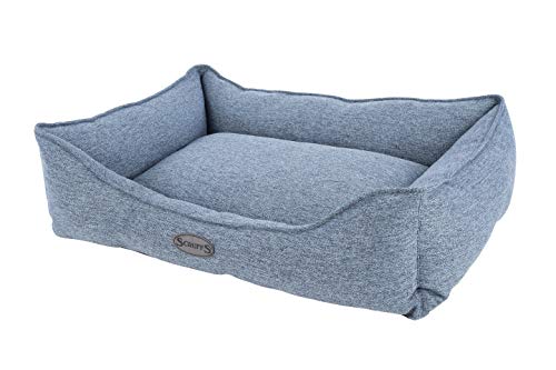 Scruffs Manhattan Boxbett, mittelgroß, 60 x 50 cm, Denimblau von Scruffs