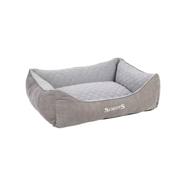 Scruffs Thermal Box Bed - L - 75 x 60 cm - Grau von Scruffs