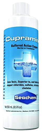 Cupramine für Fische und Wasserpflanzen, Größe: 250 MILLILITER von Seachem