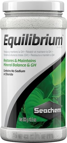 Seachem Equilibrium Wasseraufbereiter für Aquarien, 300 g, Weiß von Seachem