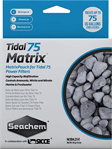 Seachem Laboratories 6507 Matrix Tidal Filter, 350 ml von Seachem