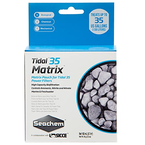 Seachem Matrix für Tidal 35 Filter 160 ml Filtermaterial für Aquarien von Seachem