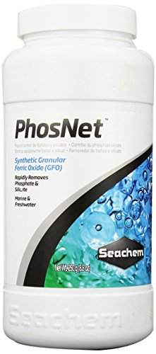 Seachem PhosNet Phosphat-Silikatentferner für Aquarien, Filtermedien, 250 g (001443) von Seachem