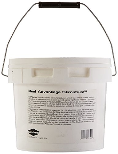 Seachem Reef Advantage Strontium, 4 kg/8.8 lbs von Seachem