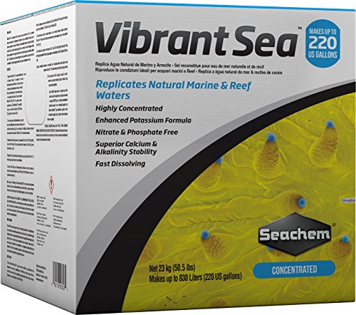 Seachem Vibrant Sea - Hochkonzentriertes Synthetisches Meersalz von Seachem