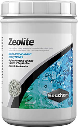 Seachem Zeolith Marine & Süßwasser Bindemittel, Ammoniak und Schwermetalle, 2 l von Seachem