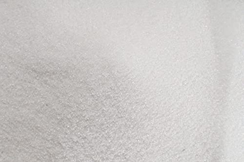 Seat Flor SRL® Weißer Cristal Quartz Sand für Aquarien, weißer Quarzsand (Sack 20 kg) von Seat Flor