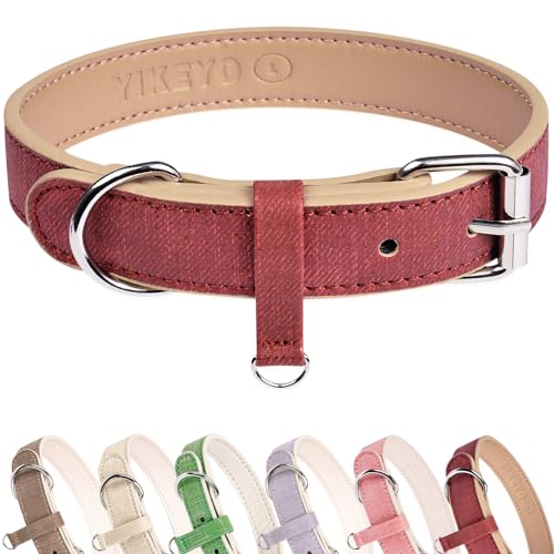 Bling Hundehalsband Mädchen Junge, Hundehalsband für kleine, mittelgroße und große Hunde, Welpenhalsbänder, Chihuahua-Halsband, verstellbares Haustier-Katzenhalsband, rosa Halsband para Perros (klein) von Sebaoyu