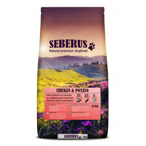 Seberus Chicken & Potato - natürliches, getreidefreies Hundefutter 1 kg von Seberus