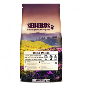 Seberus Dried Insects - nachhaltigeres getreidefreies Hundefutter 1 kg von Seberus