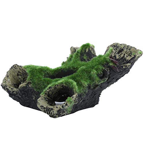 Künstliches Harz Dead Holzloch versteckt Höhlenaquarium Fischtank Ornament Landschaftsbau für Fische und Garnelenunterkunft Hochwertiges Harzmaterial sicheres und Künstliches Harz Dead Holzloch versteckt Höhlenaquarium Fischtank Ornament Landschaftsbau für Fische und Garnelenunterkunft Hochwertiges Harzmaterial sicheres und von Segrehy