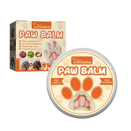 Seldara Creme Pads für Hunde - Balsam Pfoten für Hunde, Balsamo Nase Hund, Schutz für Hundekissen, umweltfreundlich, reparierend und natürlich, Zubehör für Hunde von Seldara