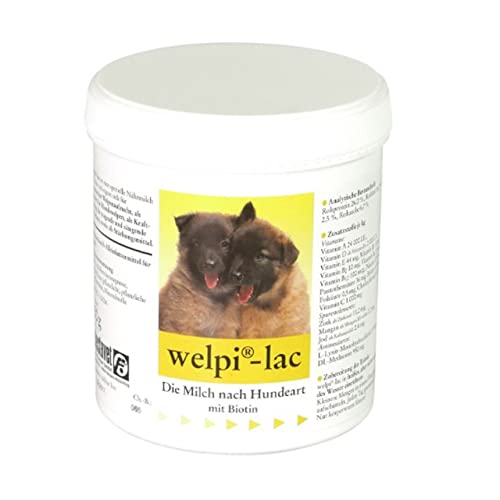 selectavet Welpi-Lac 250 g | Welpenmilch für Hundewelpen | Biotin | Aufzucht Kraftnahrung von Selectavet