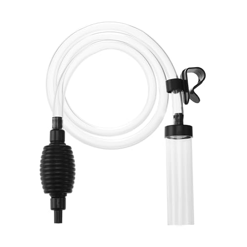 Seltomer Aquarium-Siphon, Kies, Vakuum für Aquarien, Wasserwechsel, Kies und Sand, 1,3 m von Seltomer