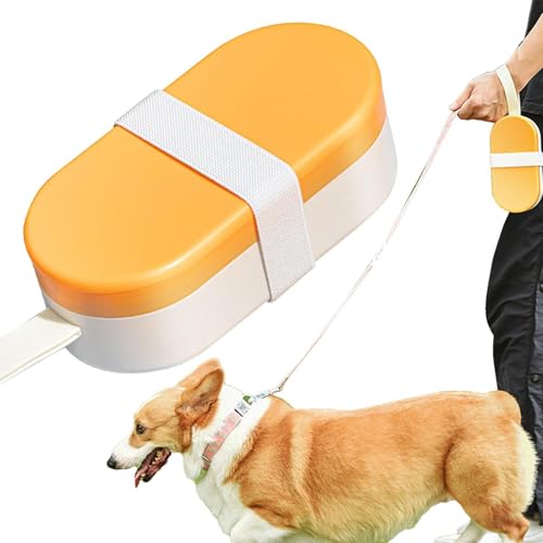 Senermter Hundereisen Wasserflasche, Wasserflasche für Hunde | Eiscreme -Form -Hundeflasche Travel Wasserbehälter,PET -Stuff Zubehör leckerer Futtermittelspender zum Wandern und Gehen von Senermter