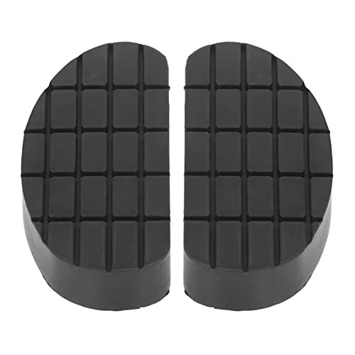 Senrusa 2Pcs Cow Hoof Pads,Soft Rubber Wearproof Protection Cow Trimming Cushion for Pasture, Easy to Paste von Senrusa