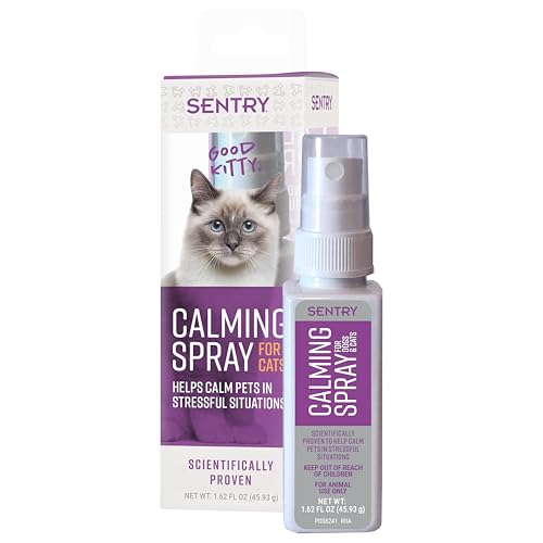 Sentry Calming Spray for Cats Helps Calm in Stressful Situations 1.62-Ounce von Sentry