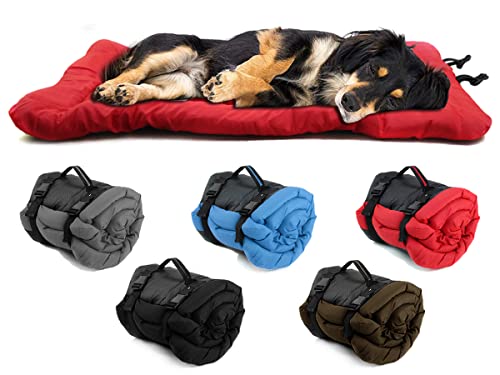 Senzkon Faltbare wasserdichte Hundebett matratze, leicht zu reinigen, Rutschfester Boden, faltbar und zusammenrollbar, geeignet für Outdoor-Reisen und Camping,Hundekiste,Sofa,Boden90*60cm von Senzkon