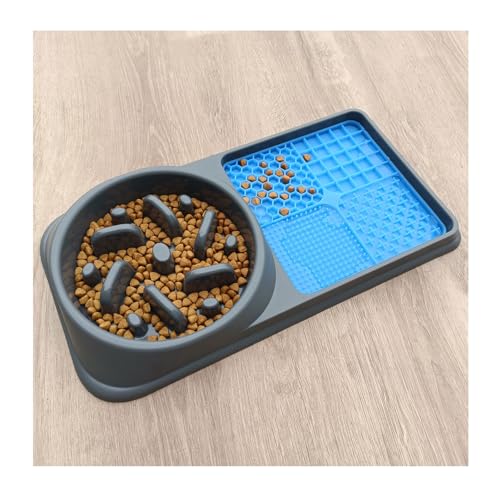 Pet Licking Mat, Dog Slow Food Bowl Anti-Choking, Cat Anti-Spill Food Utensil Rice Bowl, Can Hold A Variety of Snacks Pet Rice Bowl von SePkus