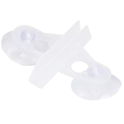 Seprendi 40 Stück Aquarium Trennclip Aquarium Aquarium Saugnapf Trennbrett Trennwand Unterstützung Clip von Seprendi