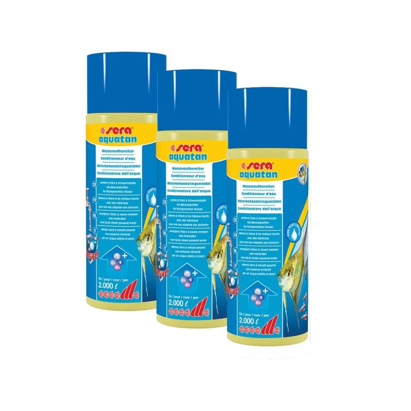 Sera Aquatan Wasseraufbereiter 3x500ml von Sera