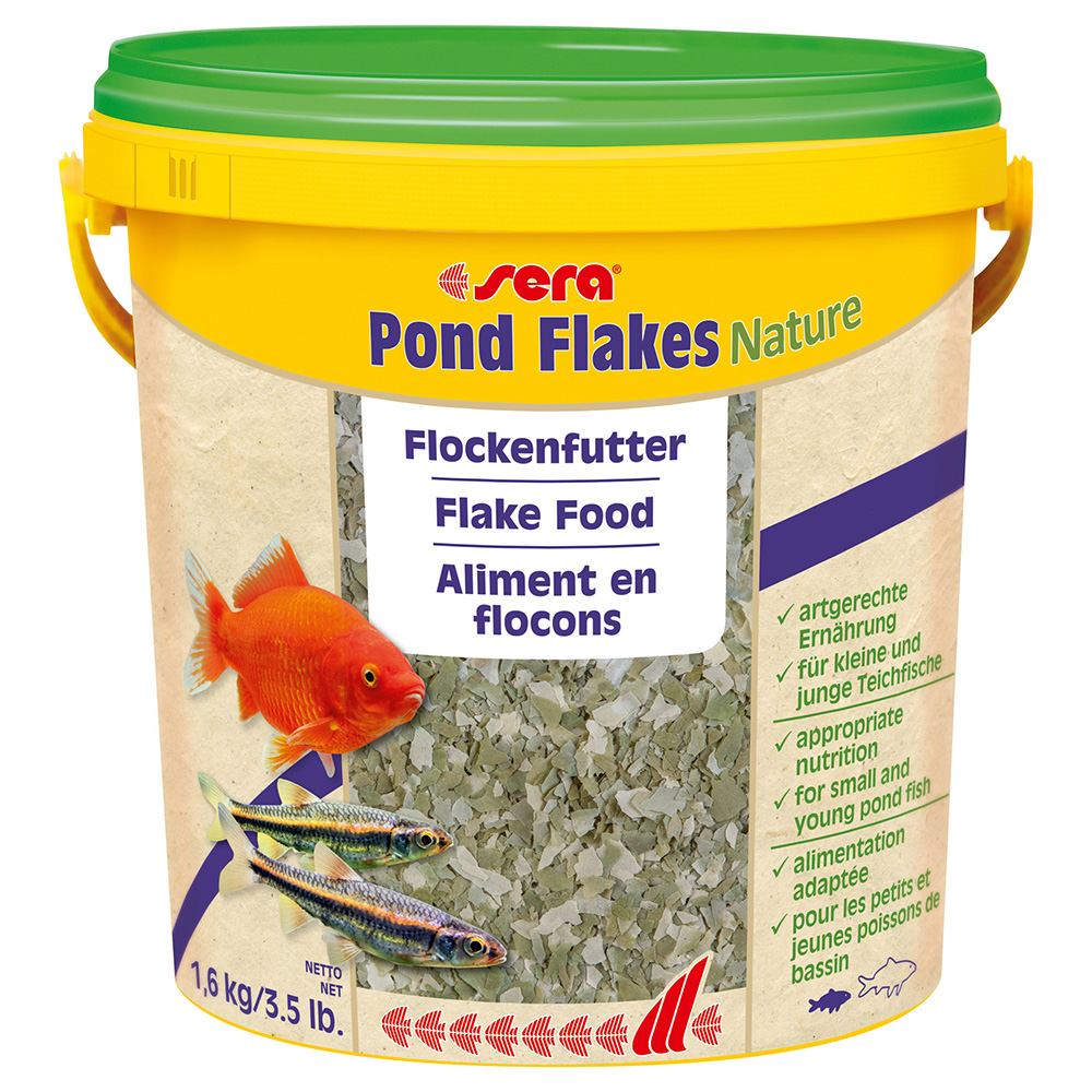 Sera Pond Flakes Nature - 10 L von Sera