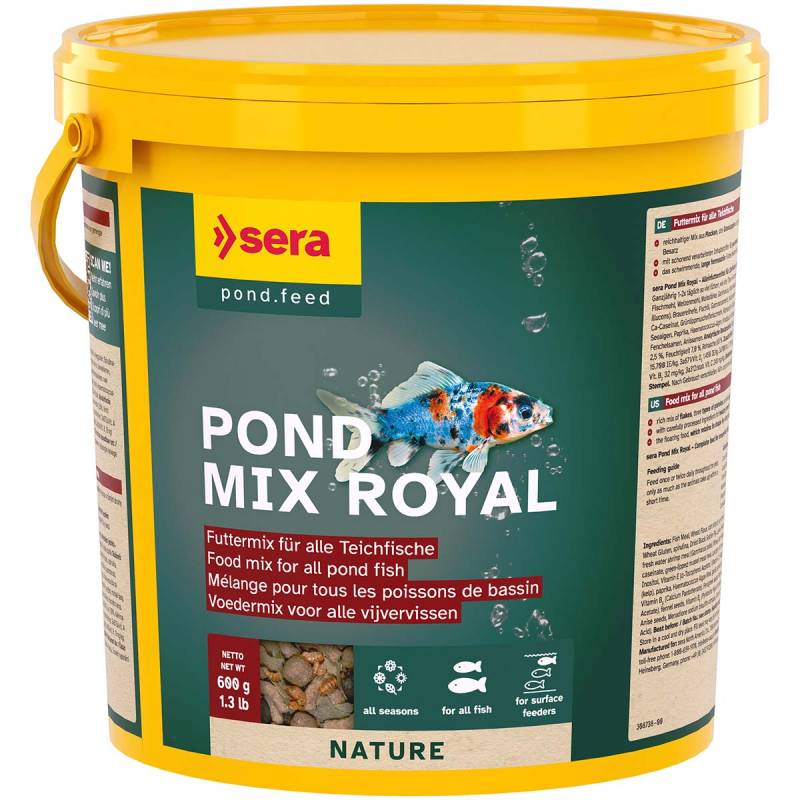 Sera Pond Mix Royal Nature 3,8l von Sera