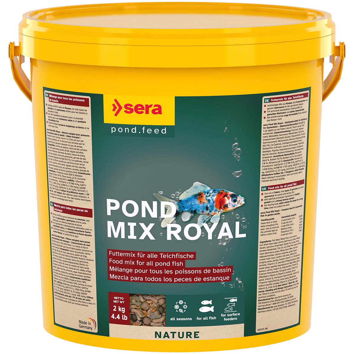 Sera Pond Mix Royal Nature 10l von Sera