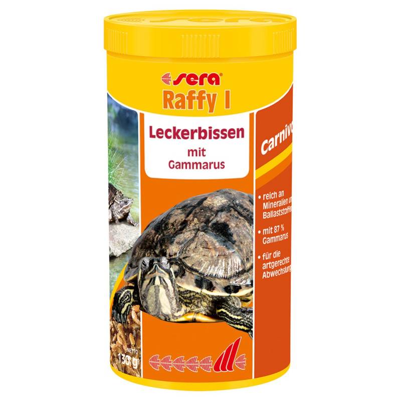 Sera Schildkrötenfutter Raffy I 1000ml von Sera