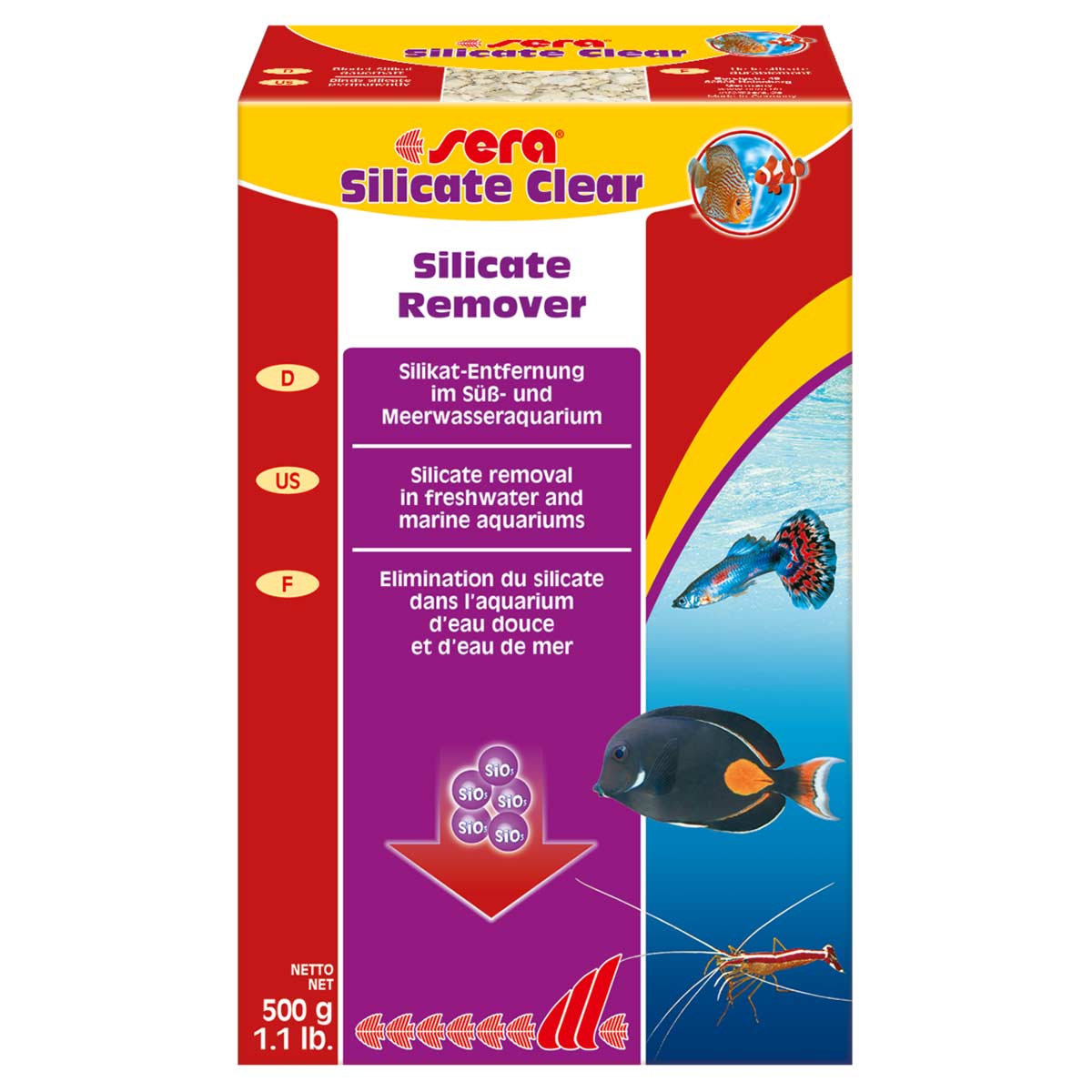 Sera marin silicate clear 500g von Sera