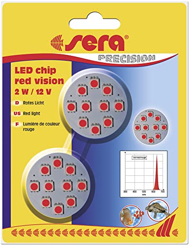 sera LED chip red vision - Reines Rotlicht als Akzent- und nächtliches Beobachtungslicht. von sera