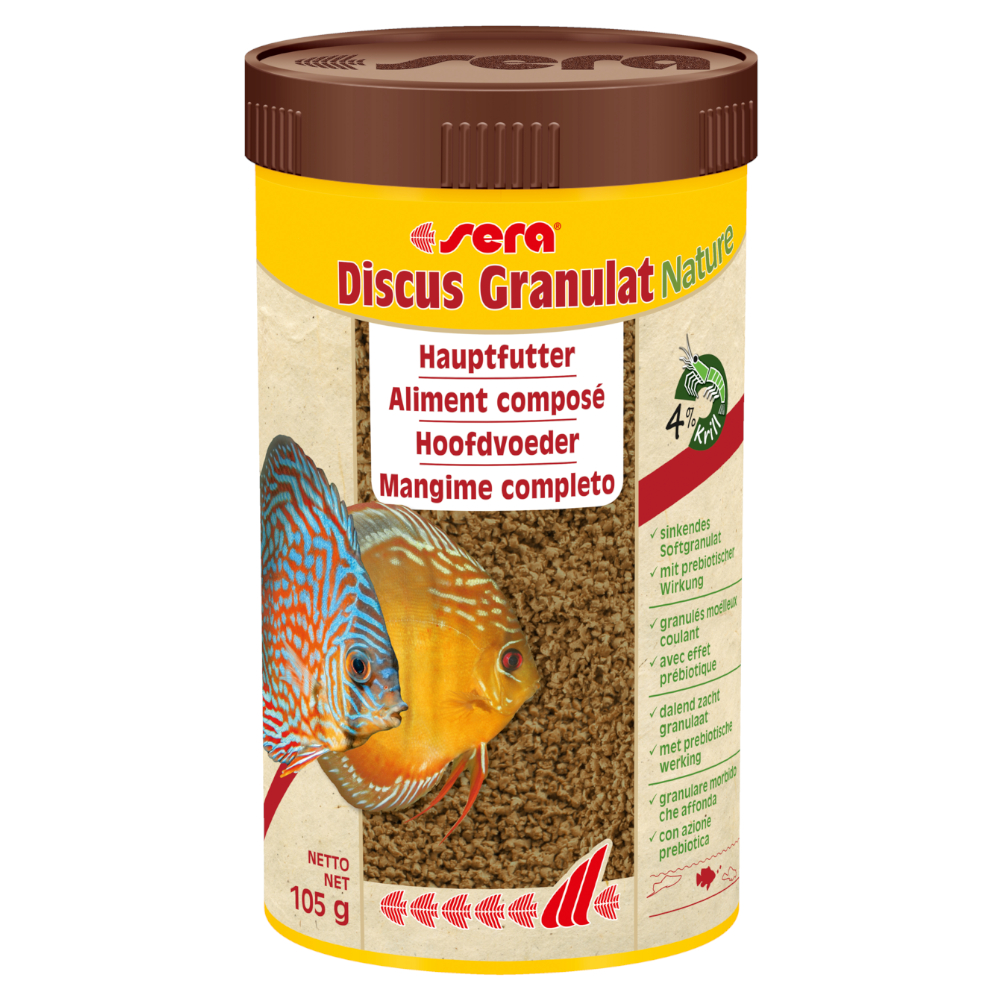 sera Discus Granulat Nature - Sparpaket: 2 x 1000 ml sera Discus Granulat Nature - Sparpaket: 2 x 1000 ml von Sera