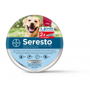 Seresto Halsband für große Hunde (ab 8 kg) Doppelpackung 2 Packungen von Seresto