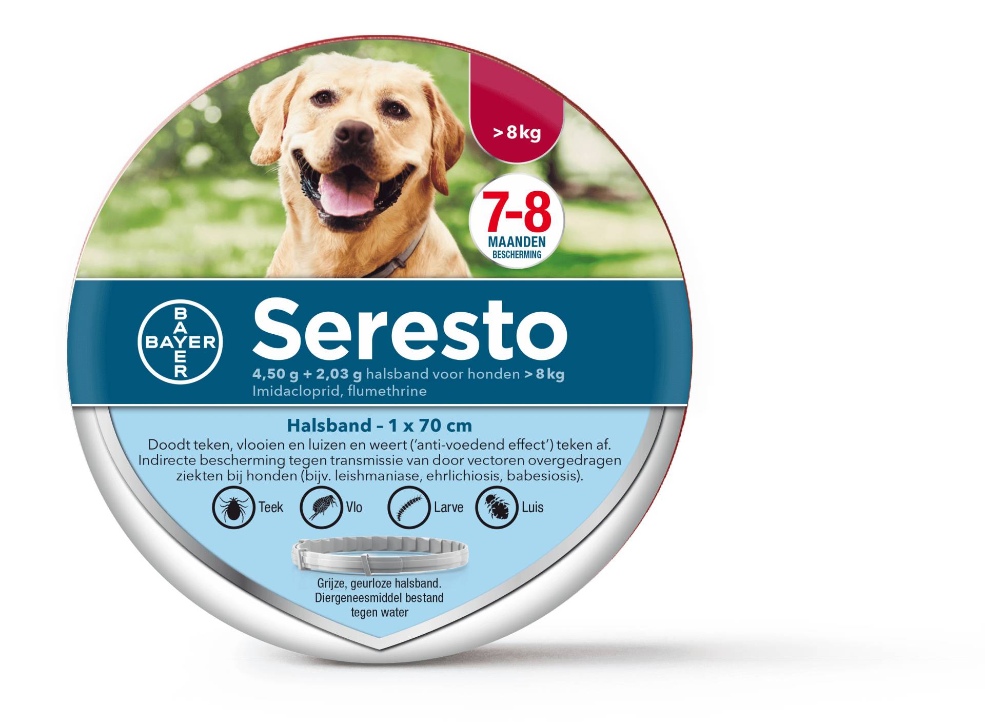 Seresto Halsband für große Hunde 1 Packung von Seresto