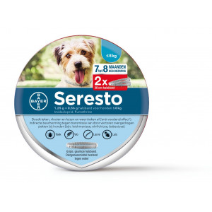 Seresto Halsband für kleine Hunde (bis 8 kg) 2er-Pack 1 Packung von Seresto