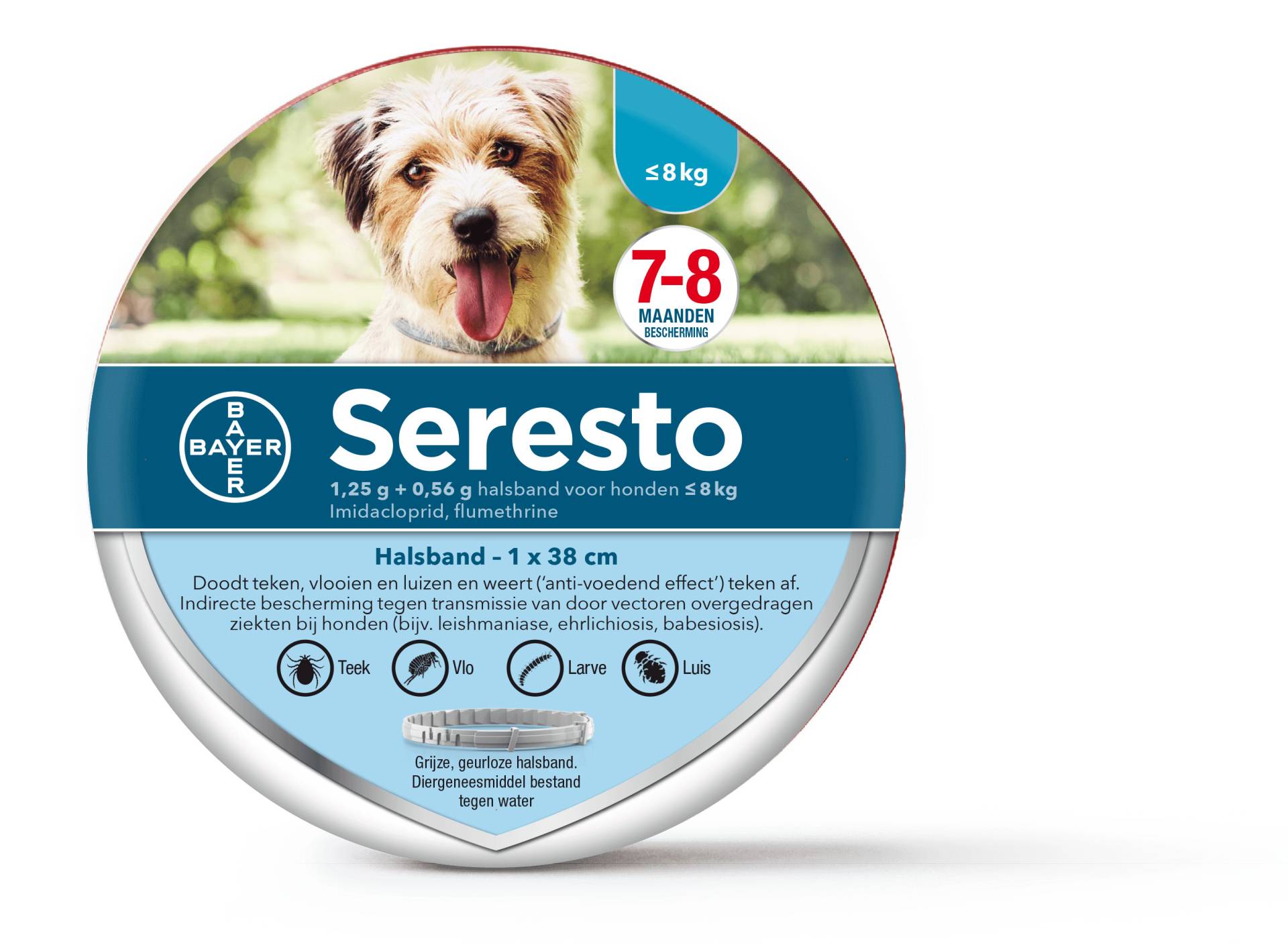 Seresto Halsband für kleine Hunde 1 Packung von Seresto