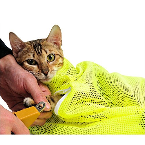 Sessleger Kulturbeutel zur Fellpflege von Katzen, Tasche aus Polyester, für die Dusche, Ohren, zur Reinigung von medizinischen Lebensmitteln von Sessleger