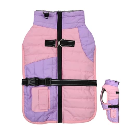 Haustier Hundekleidung, Warm Hunde Wintermäntel, Hundemantel Winddicht Jacken, Hundemäntel Wasserdicht, Wintermantel Jacke Für Hunde Für Kleine, Mittelgroße XL von Setauoo