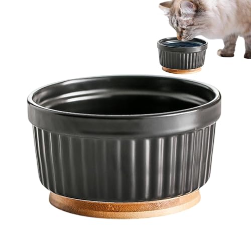 Seyrnicay Katzen Beheizter Wassernapf | Thermostatischer Katzenfutter Wassernapf - Warming Feeder für Welpen, Keramik Hund Haustier Futter Futterstation von Seyrnicay