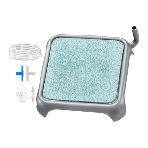 Sghtil Aquariumluftstein, Aquarium Bubbler Stone - Fischtankluft Stein Bubble Diffusor | Tragbares Hydroponik -Sauerstoffscheiben -Kit für Eimer, Teiche von Sghtil